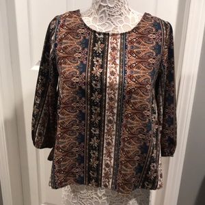 Miami long sleeve blouse